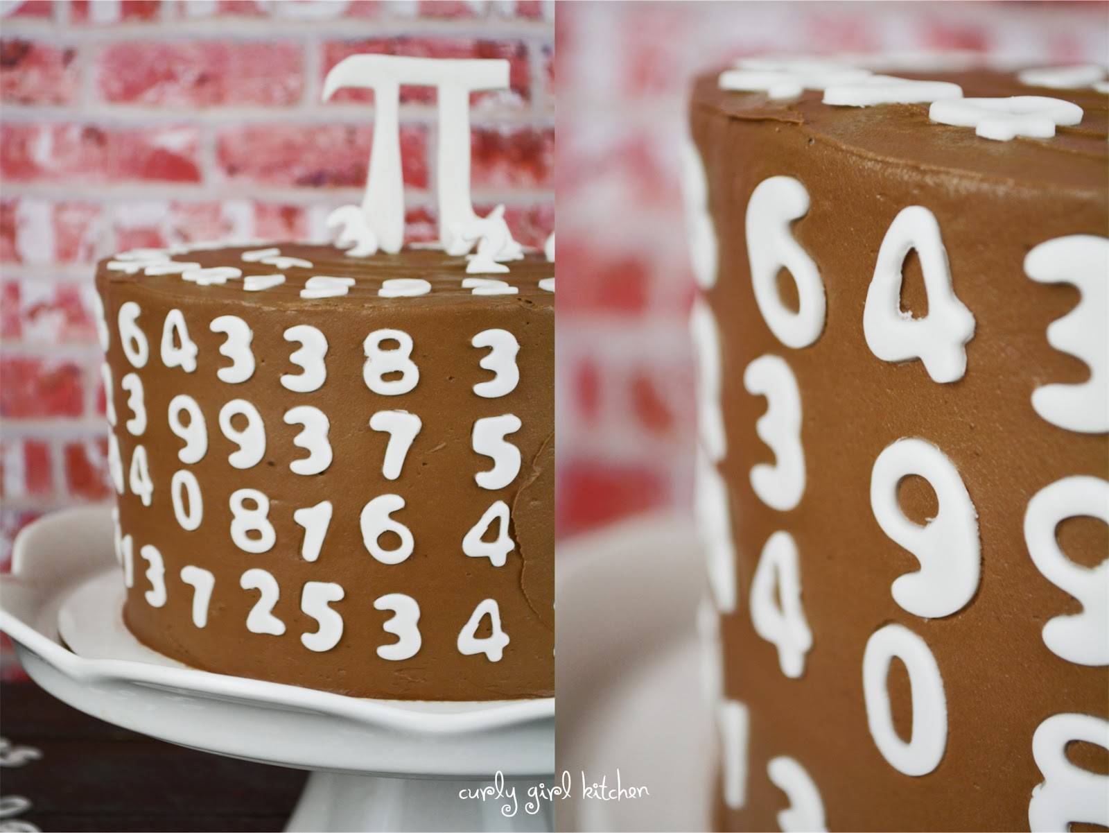 Curly Girl Kitchen Pi Day Cake