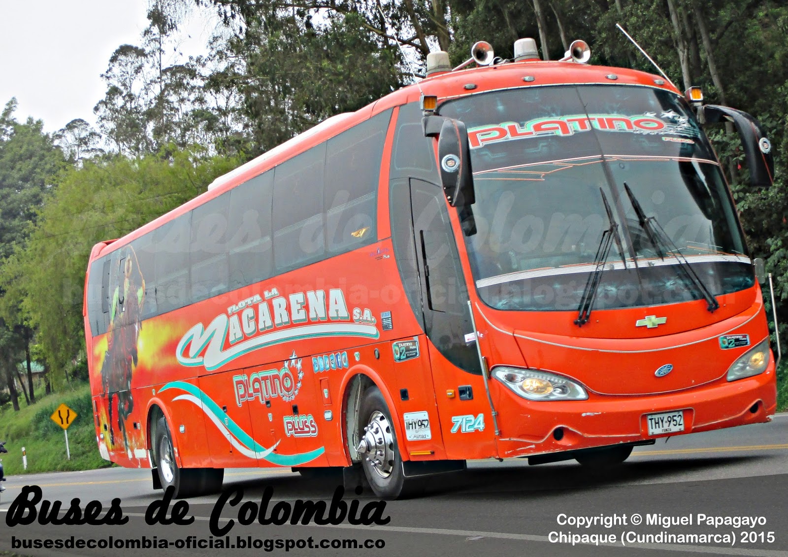 Flota La Macarena 7124 Buses de Colombia Oficial