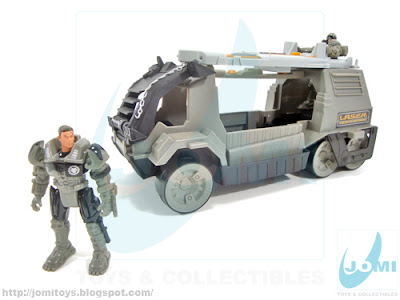 The Corps Strike Vehicle Armored Cannon Action Fig Troll Comic Lanard Ship for sale online 