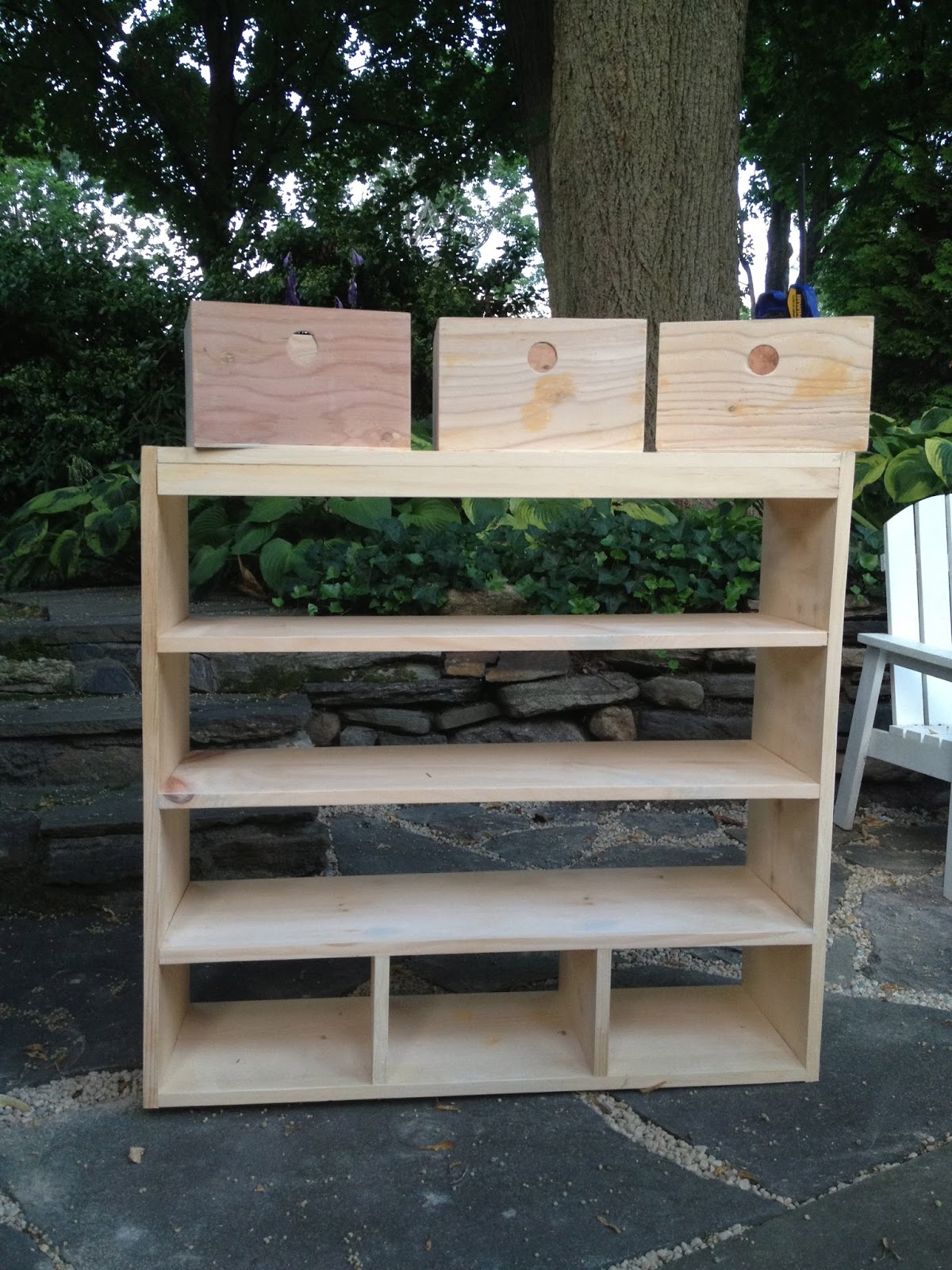 That's My Letter DIY Wall Hutch