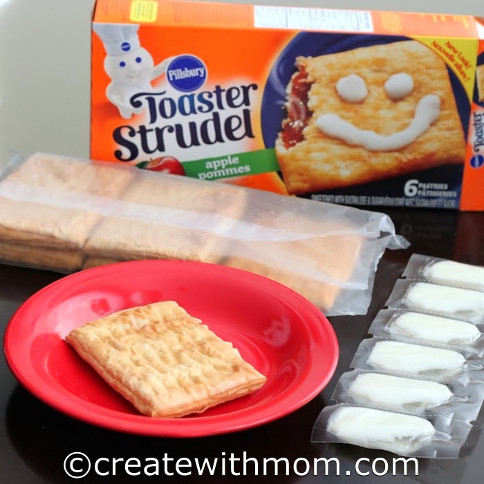Create With Mom Decorating Our Toaster Strudels for the Strudelgram