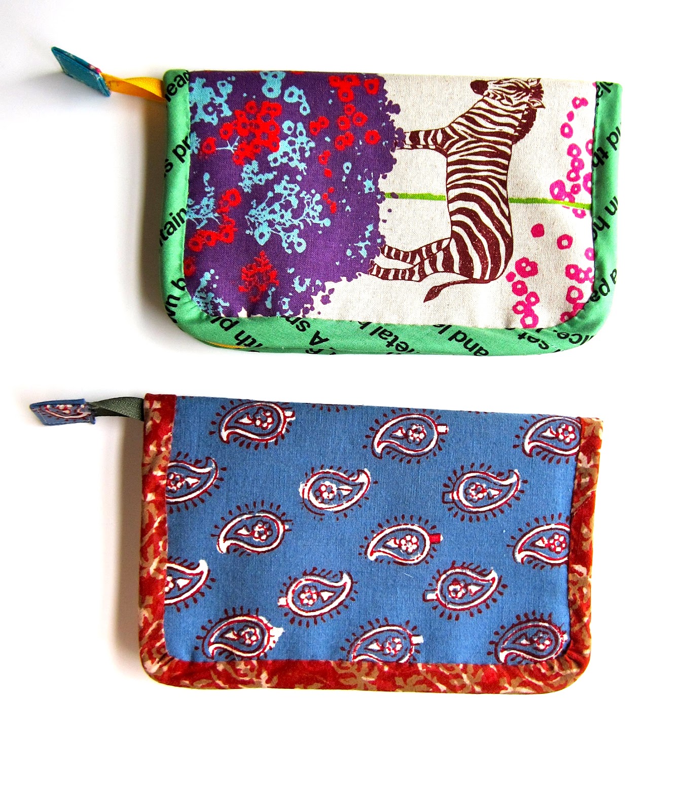 Let's begin sewing... Double Pocket Pouches