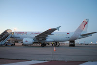Tunisair Ouagadougou inaugural flight 