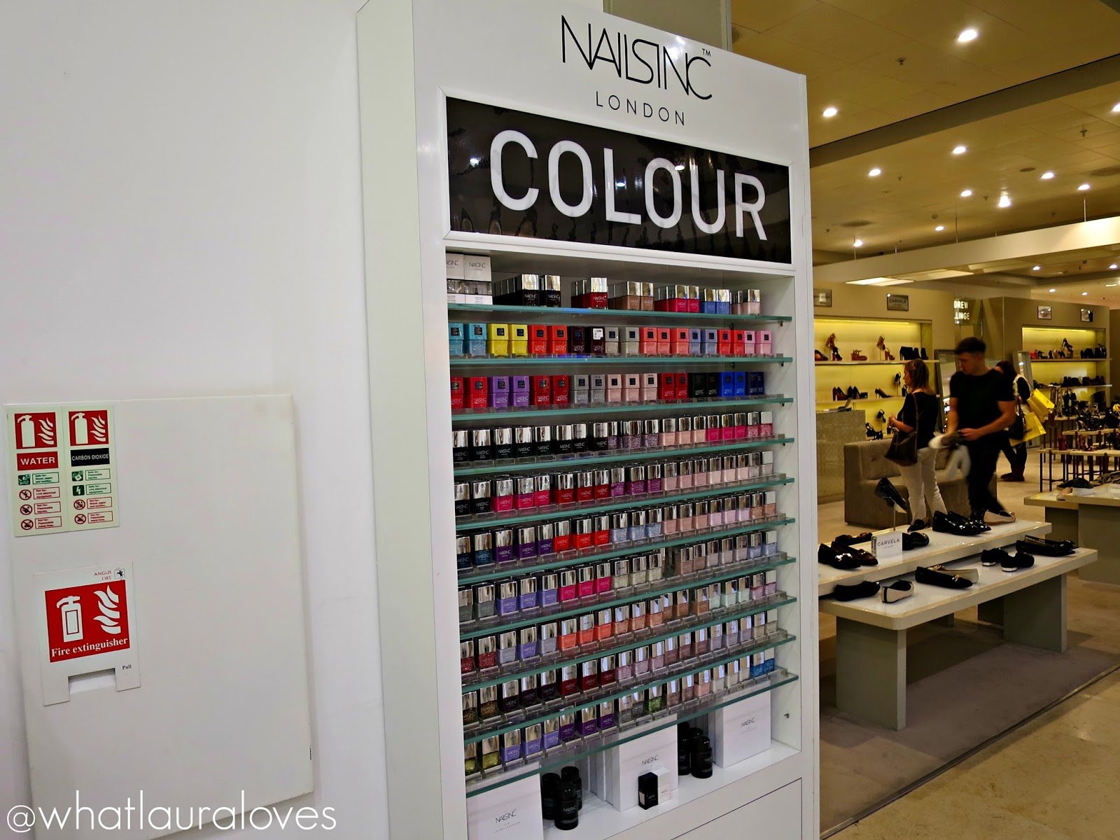 Nails Inc Express Manicure at Selfridges Trafford Centre WhatLauraLoves