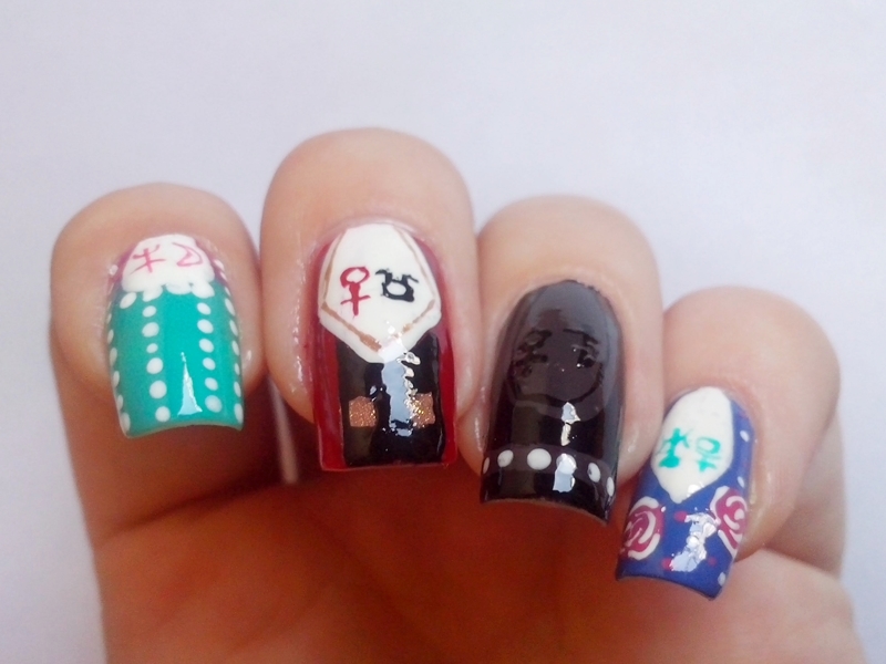 Matching Manicure: Inspired By A Video Game - Alice Madness Returns Nails