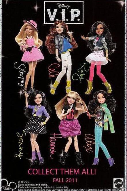 muñecas de disney channel