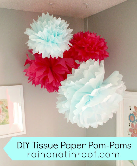 pom+poms+2 | A Colorful Home Tour: Rain on a Tin Roof {Color My Home Summer Blog Series} | 23 |