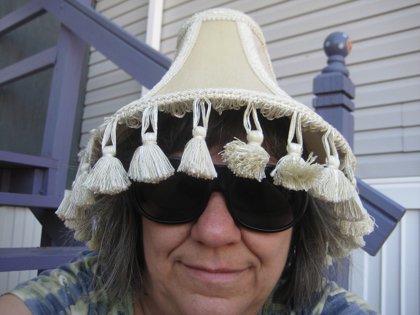 Things With Wings Lampshade MakeOver