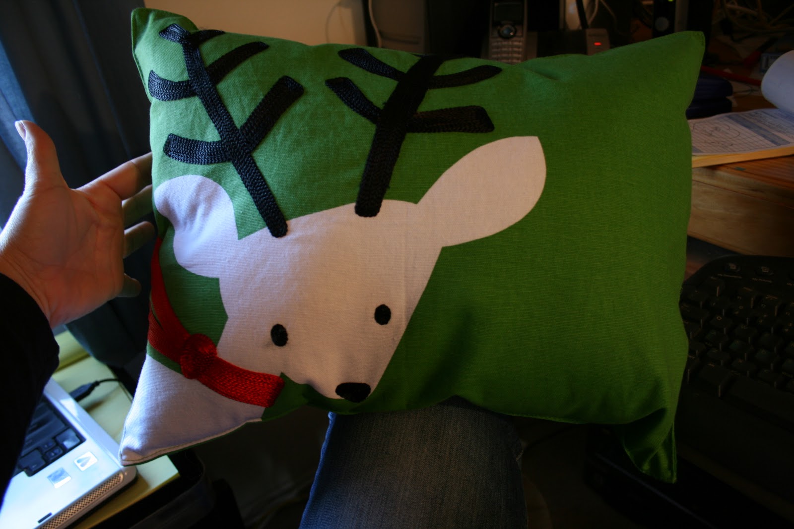 NamesOnTheJerseyShore Cheap Christmas Pillow