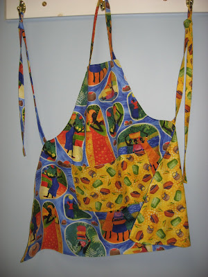 Fun Fabric Aprons ~ Reversible too!