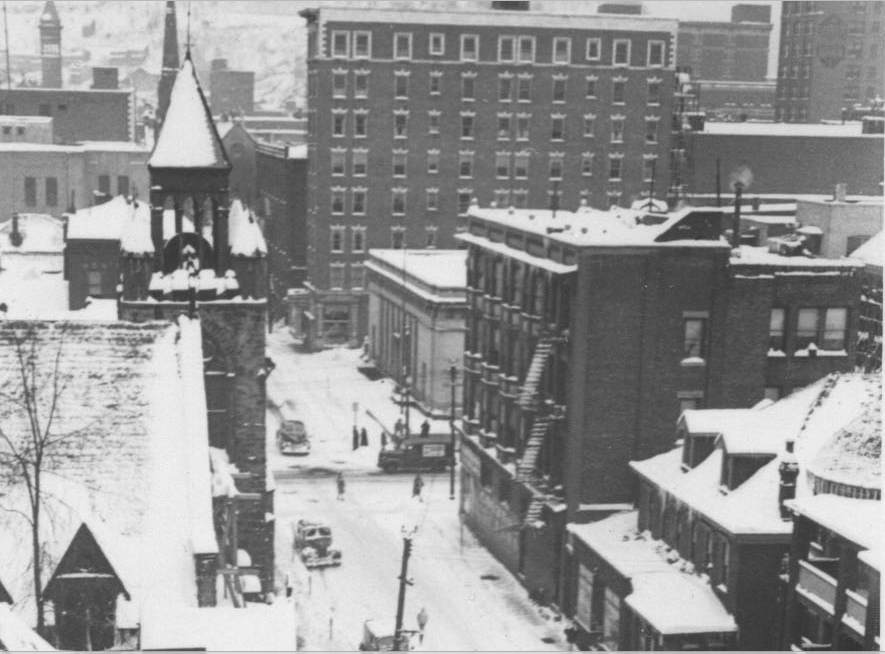 Vintage Johnstown A Snow Day in Town