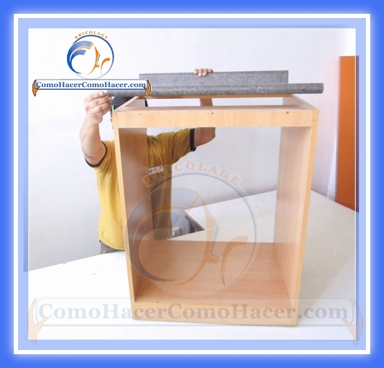 Así de facil se hace un mueble para la cocina. - Taringa!
