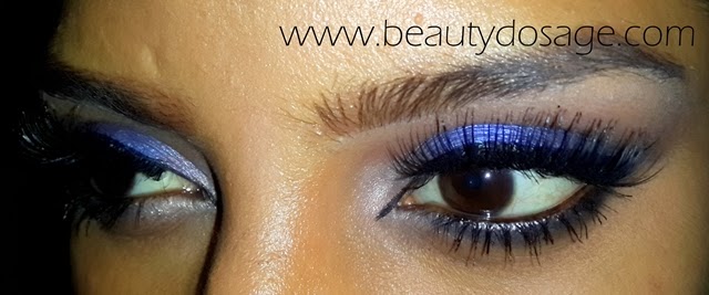 Blue Eye Makeup Turorial Using The Stila In The Garden Palette