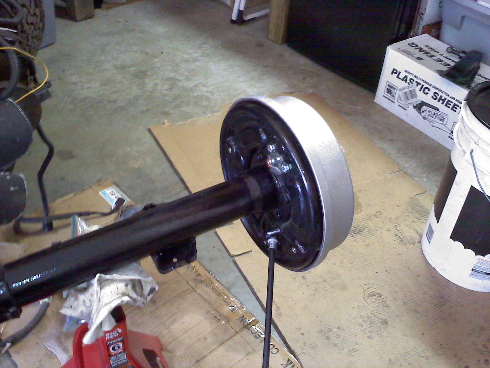 1983 CJ7 Rebuild Drum Brake Install on AMC 20 Rear Axle
