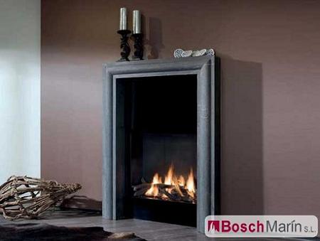 Decoración de interiores: Chimeneas modernas de gas