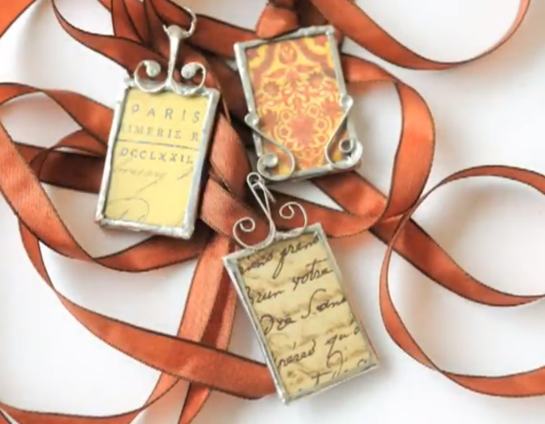 Torque Story Soldered pendant for I Might Make That! Monday