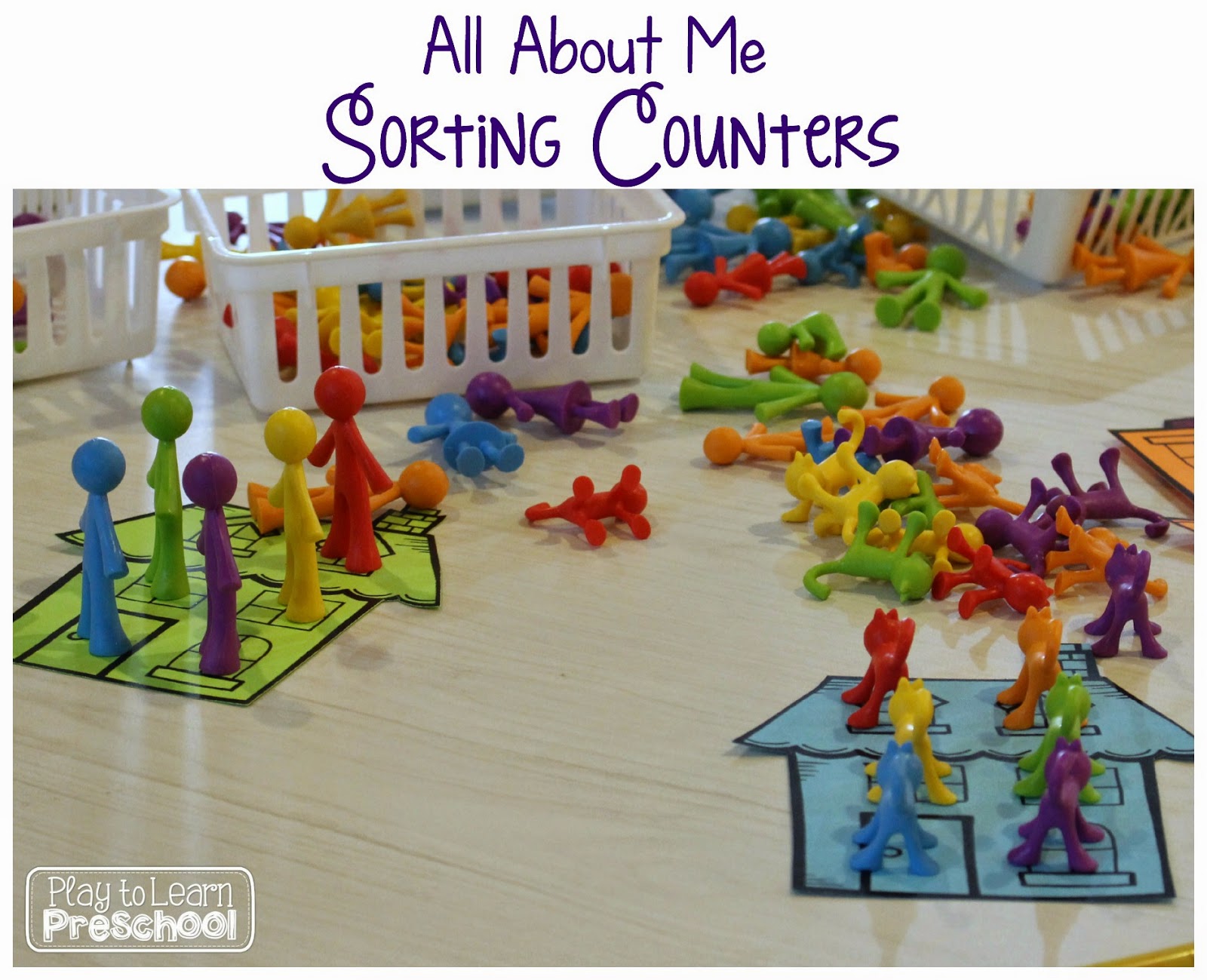 All About Me Counters Play to Learn Preschool Preschool