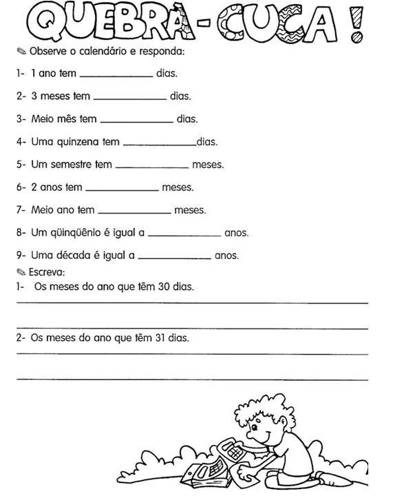 RACHANDO A CUCA COM O DESAFIO - MATEMÁTICA /4º ANO/ 5º ANO