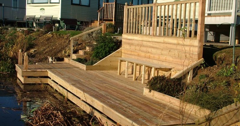 Garden Decking Ideas and Tips - Garden Edging Ideas