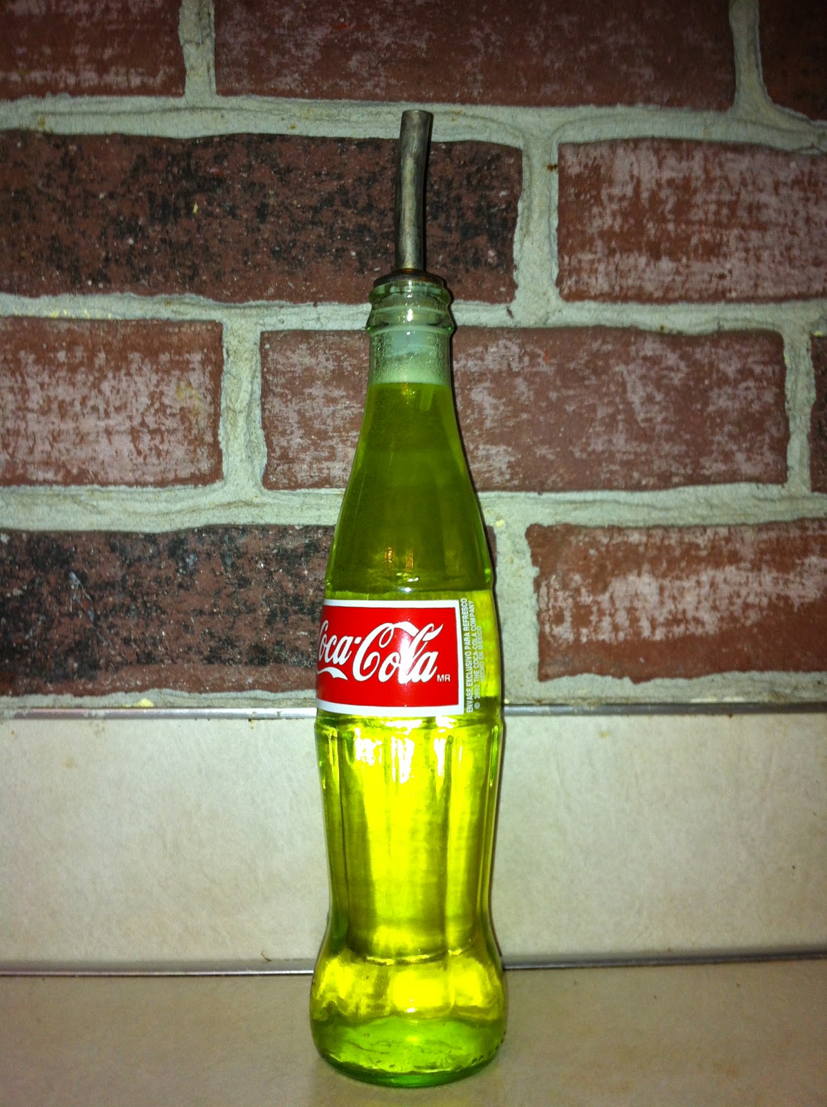 My Life As I Know It Reused Glass Coke Bottle
