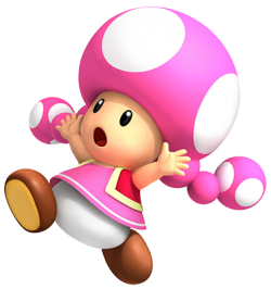 Luma and Rosalina Princess: Toadette