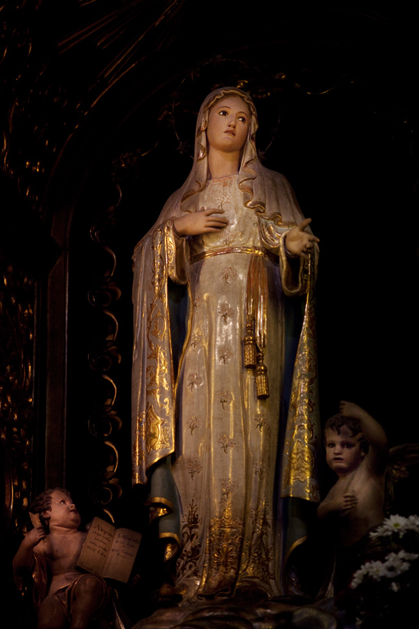 Madonna, La Cathedral, Palma de Mallorca, Spain.