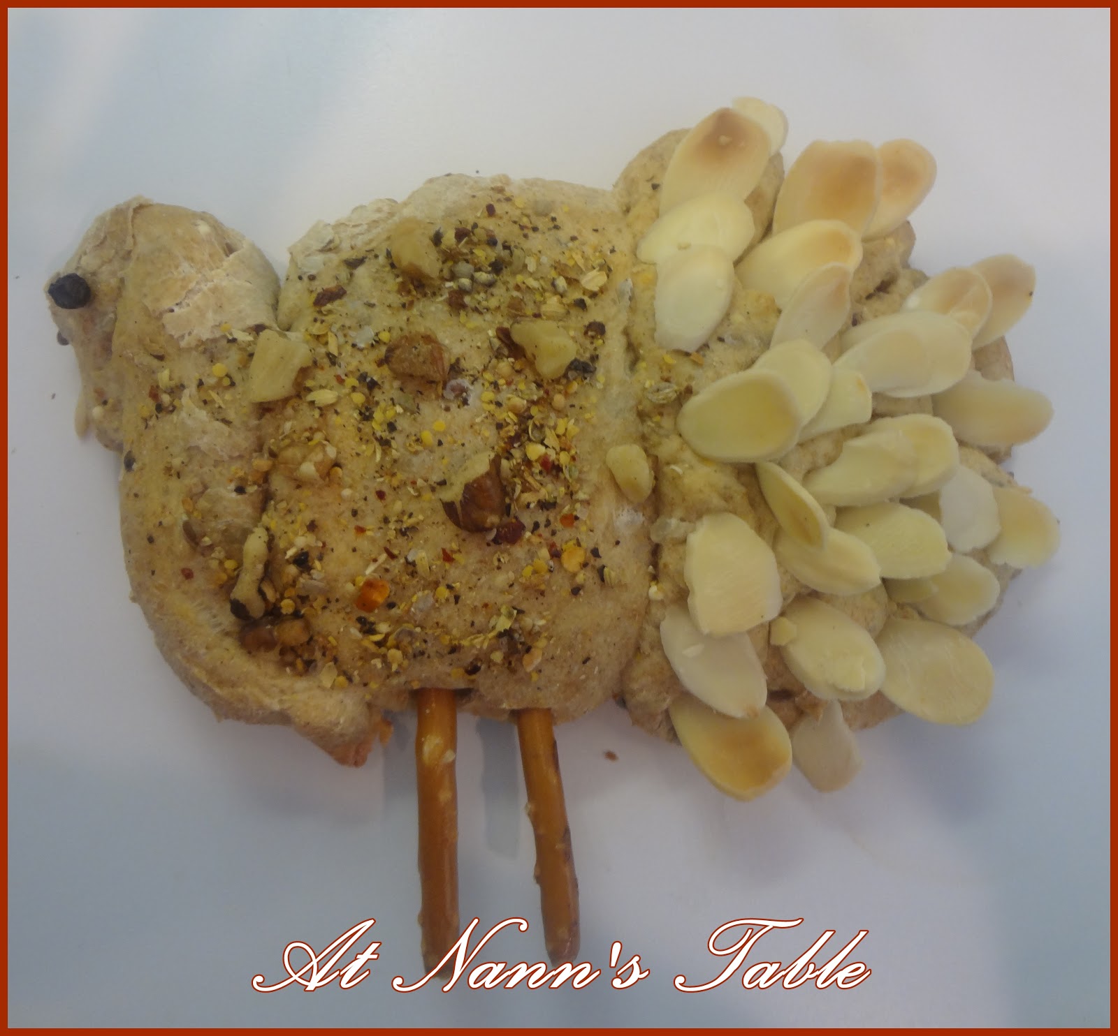 Nanns Table The Cutest Turkey Shaped Dinner Rolls!