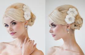 White Rose Weddings, Celebrations & Events: Flower Hair Style