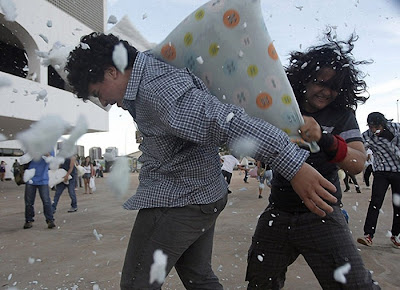 2nd April International Pillow Fight Day