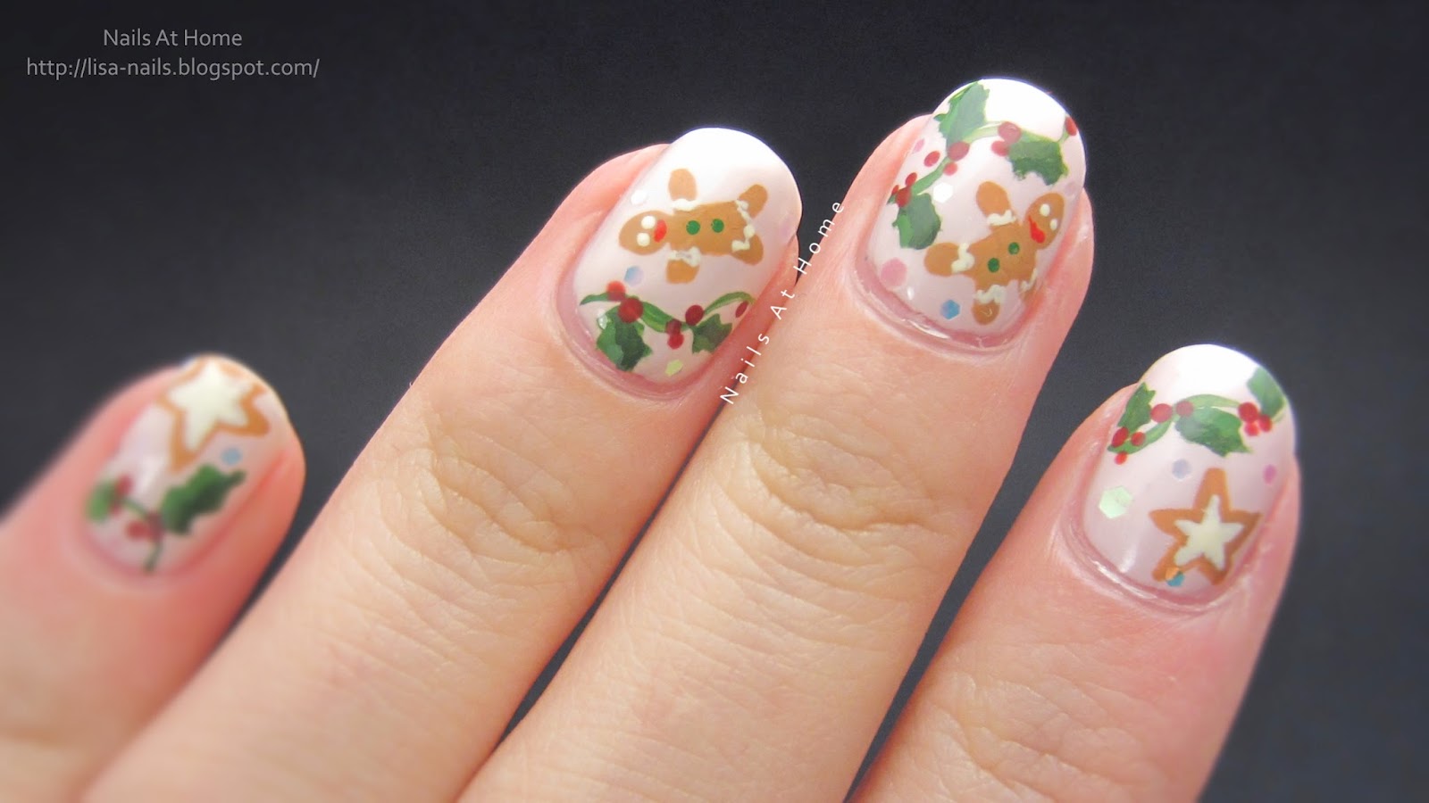 6. "Gingerbread Man Nails" - wide 2