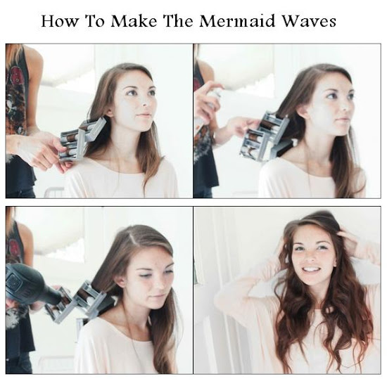 How To Make The Mermaid Waves