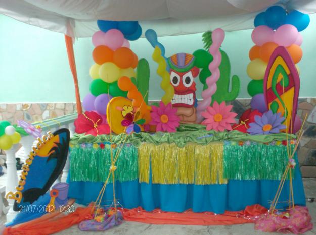 Decoracion Hawaiana Cumplea?os ~ Arreglos para matine de hawaiana en piscina Imagui Decoracion Hawaiana Cumplea?os ~ Arreglos para matine de hawaiana en piscina Imagui