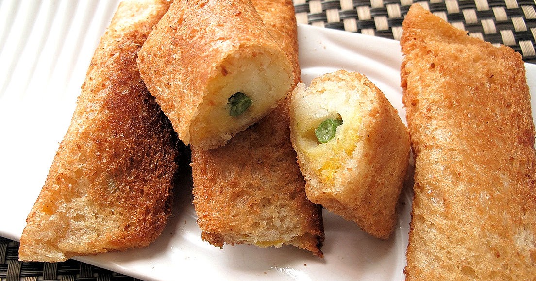 Foodiva's Kitchen Crazy Cooking Challenge Mashed Potato Spring Rolls