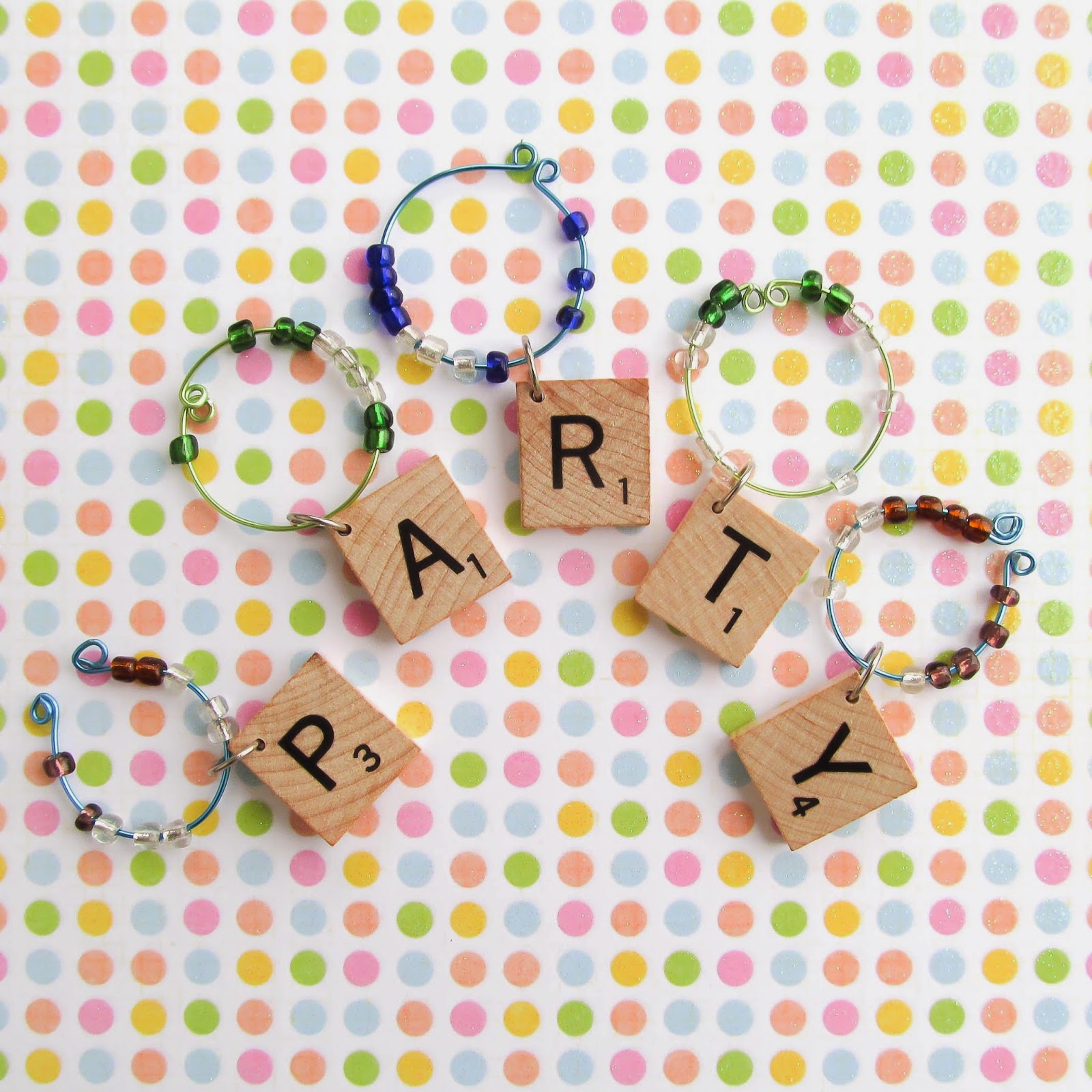 Wine Charms Tutorial! Muslin and Merlot