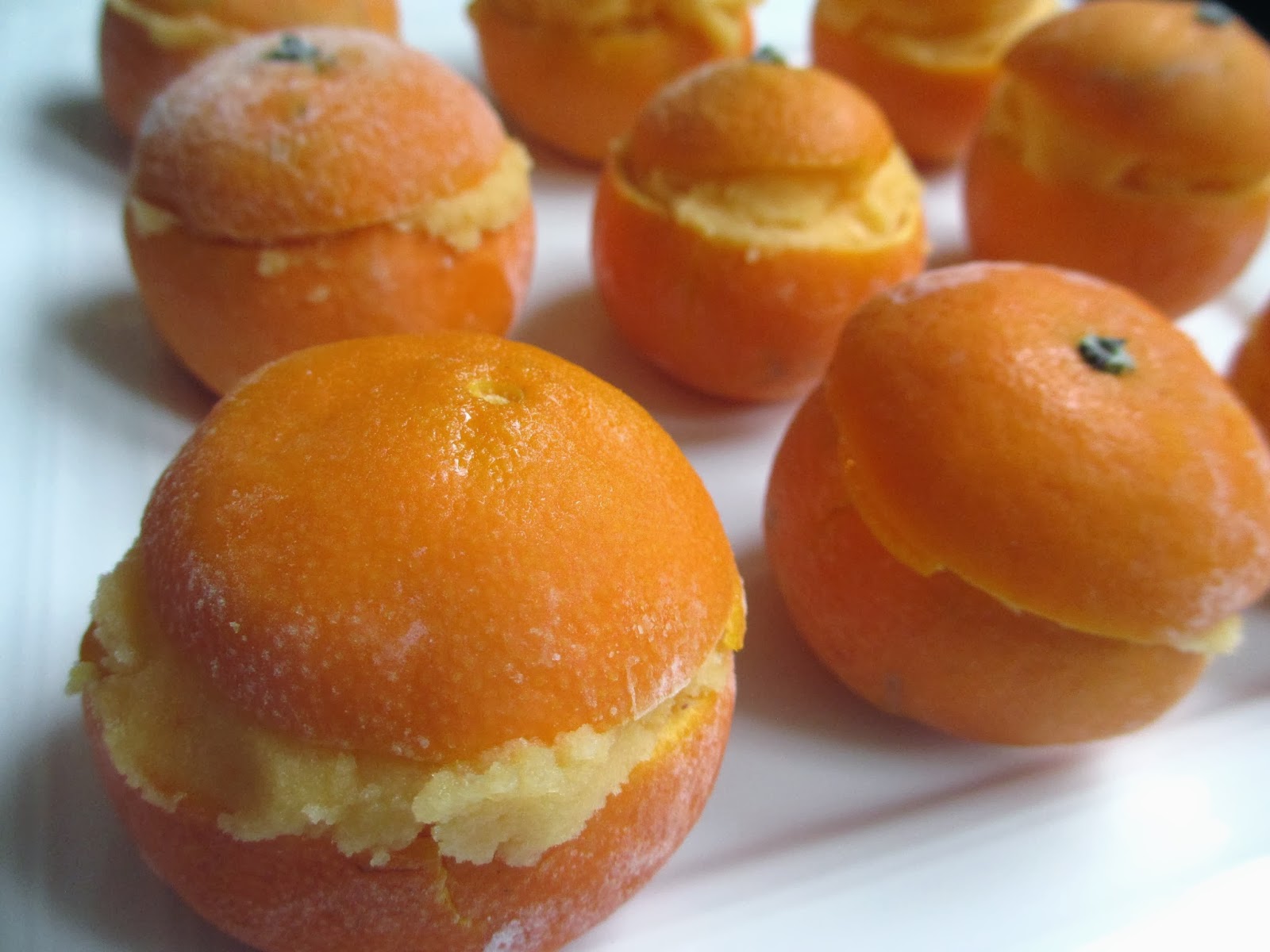 COOKING JULIA CLÉMENTINES GIVRÉES AÉRIENNES