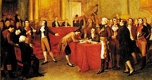 Firma del Acta de Independencia