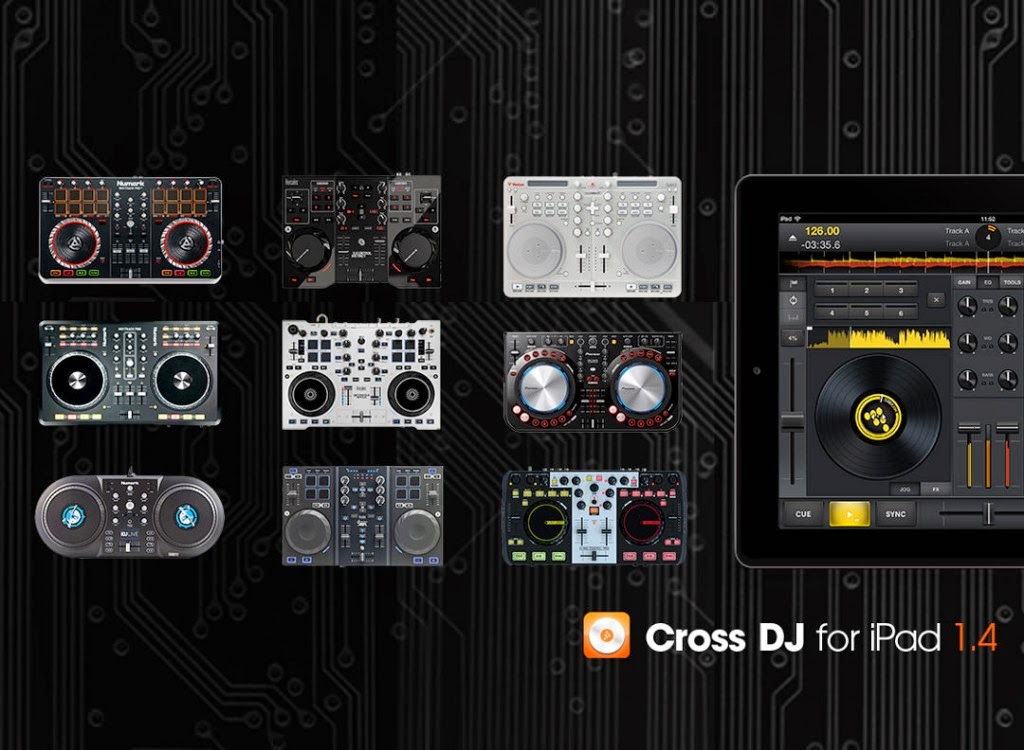 Mixvibes control vinyl floor