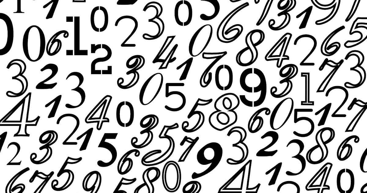 SIMPLY CRAFTS NUMBER JUMBLE BACKING PAPER