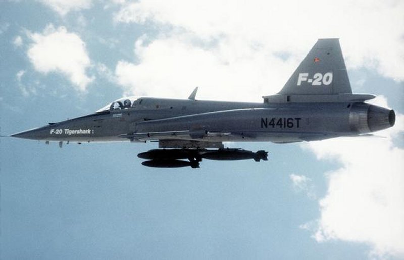 Northrop F-20 Tigershark  Tactical fighter