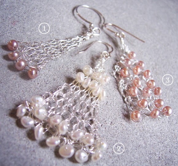 Bead and Wire Knitted Earrings Tutorials The Beading Gem's Journal