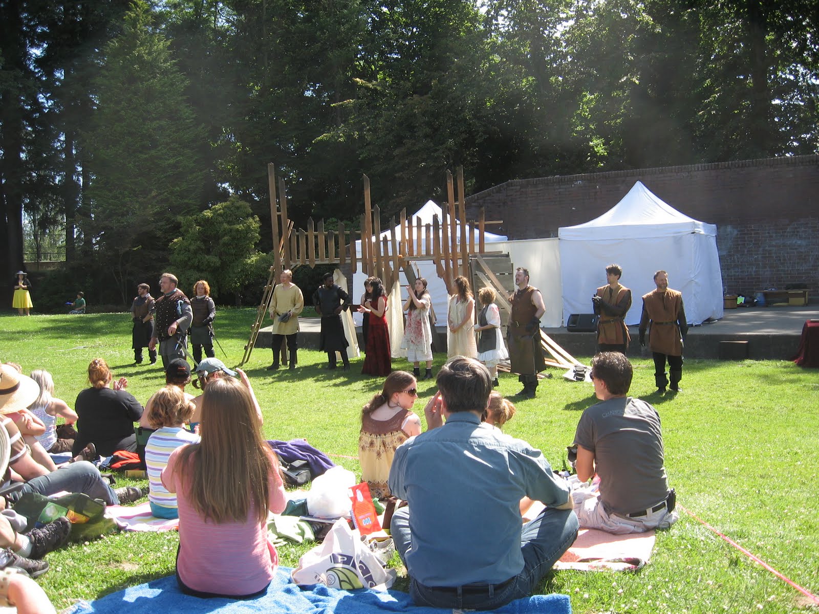 West Seattle Weisenheimer Seattle Outdoor Theater Festival, day 1