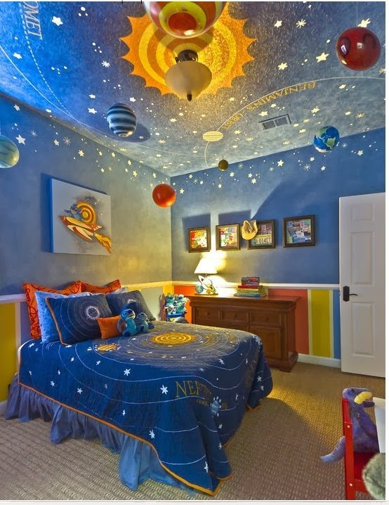 Astronomy Themed Bedroom