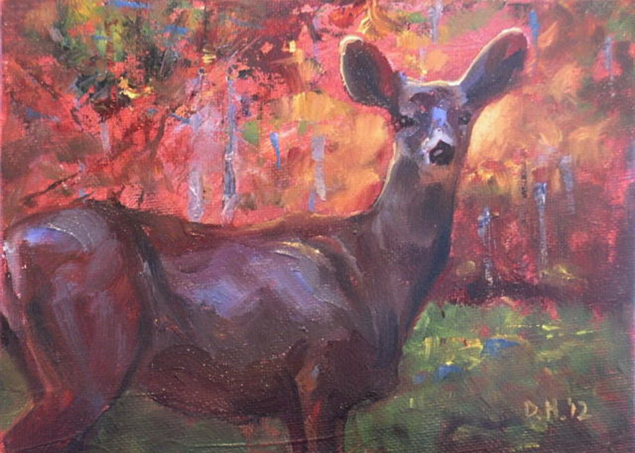 Deano's Den ( Gallery) Ray, A Golden Drop Of SunDeer