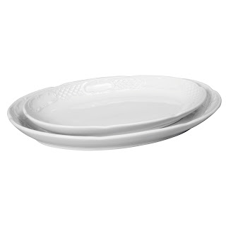 Platou Oval, Vesela Portelan, Pret, Serviciu de Masa, Portelan Alb, Vesela Restaurant, Set Portelan