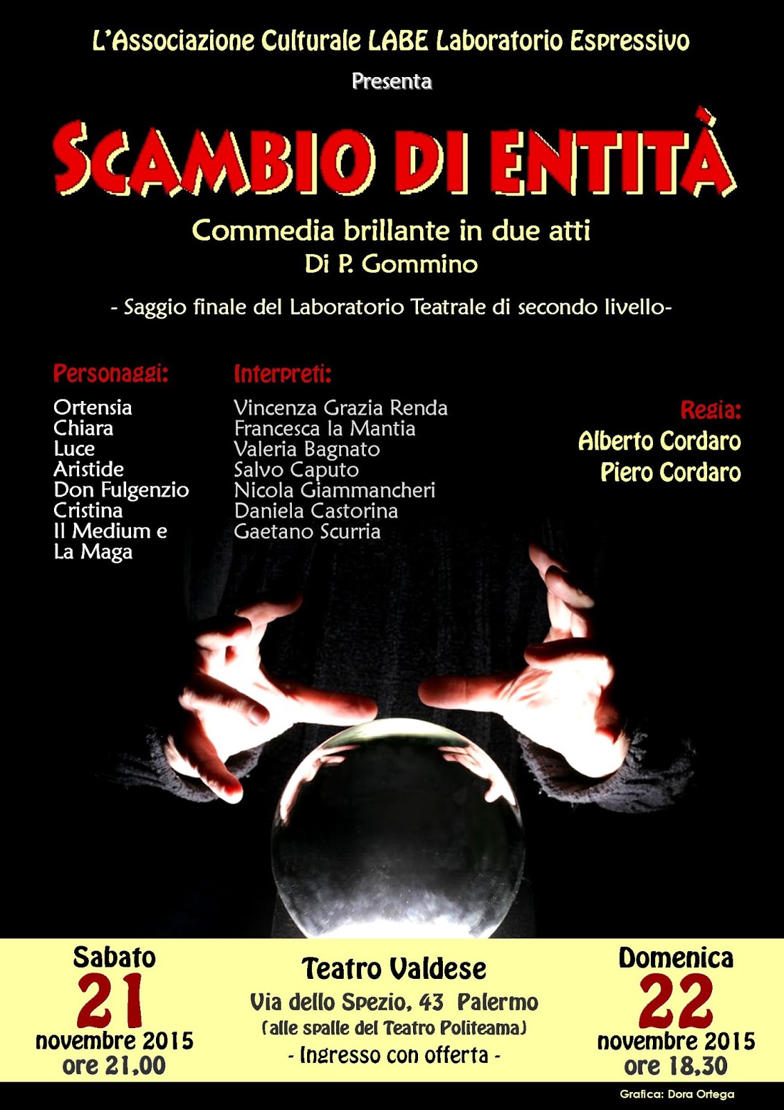 LABE Laboratorio Espressivo Prossimo spettacolo teatrale