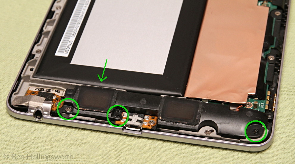 Prairie Rim Tech Fixing a crackling speaker on a Nexus 7