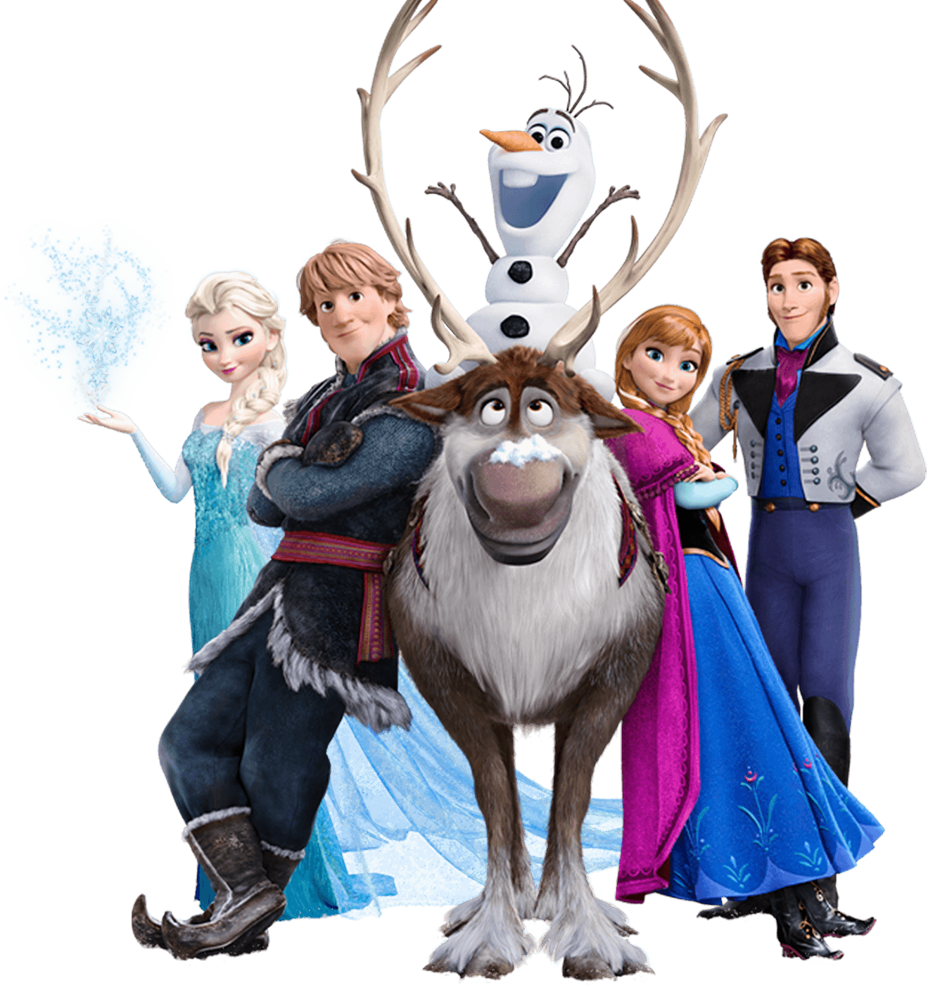 Convite Aniversário da Frozen, anna e elsa - Edite grátis com