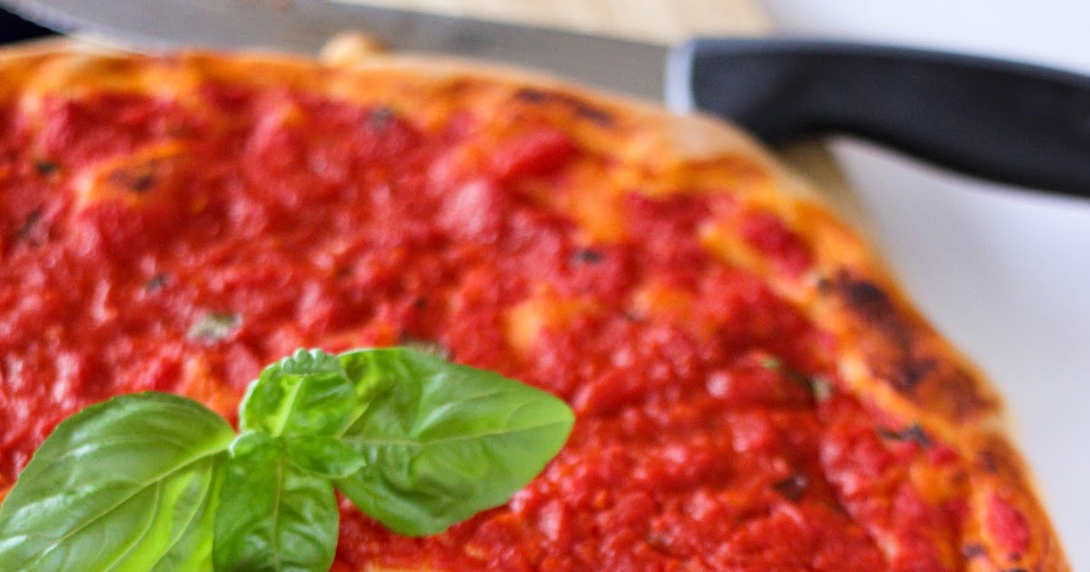 My Worldwide Culinary Adventure La pizza rossa