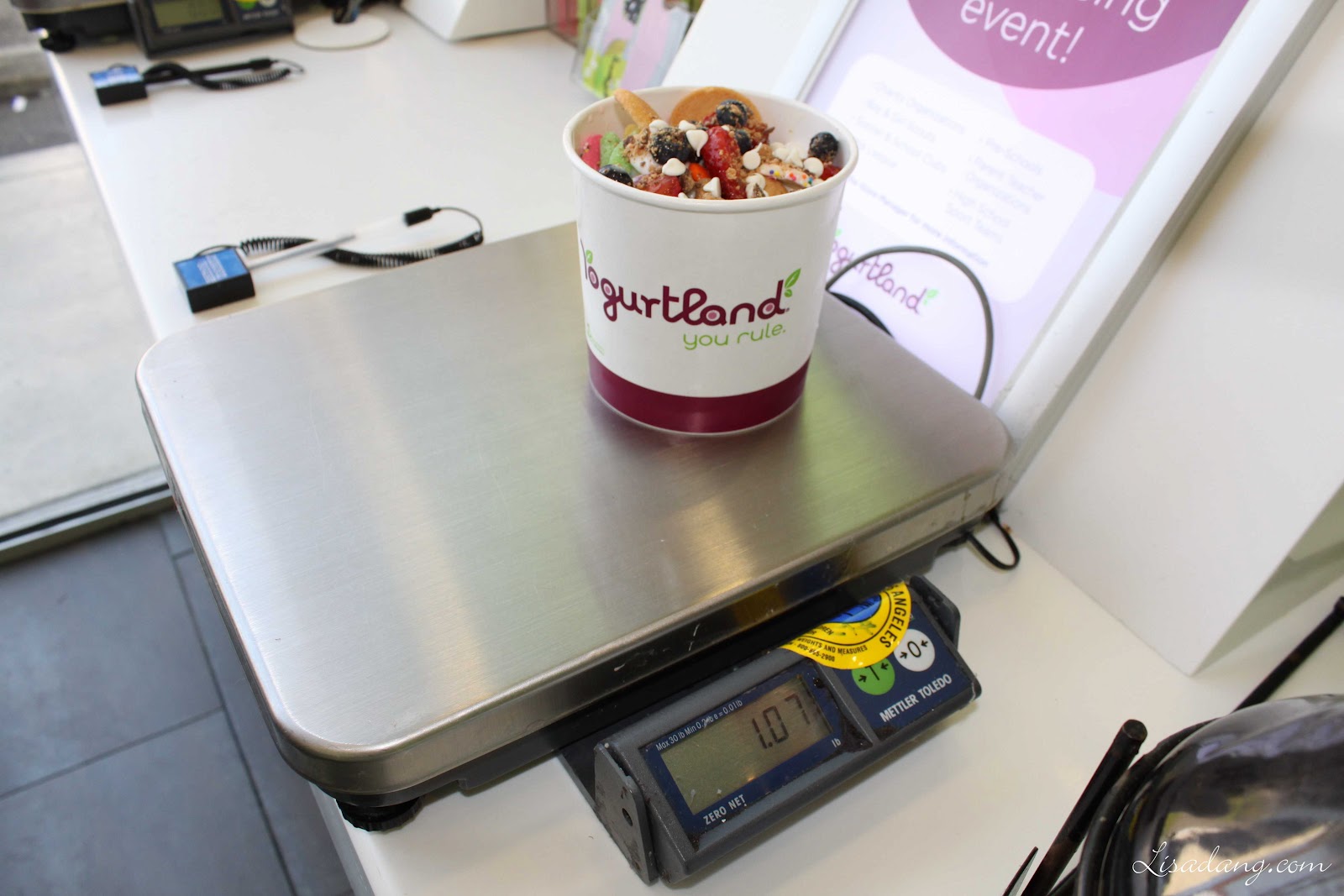 Dang It Delicious Yogurtland...and The Cheesecake Factory at The Grove