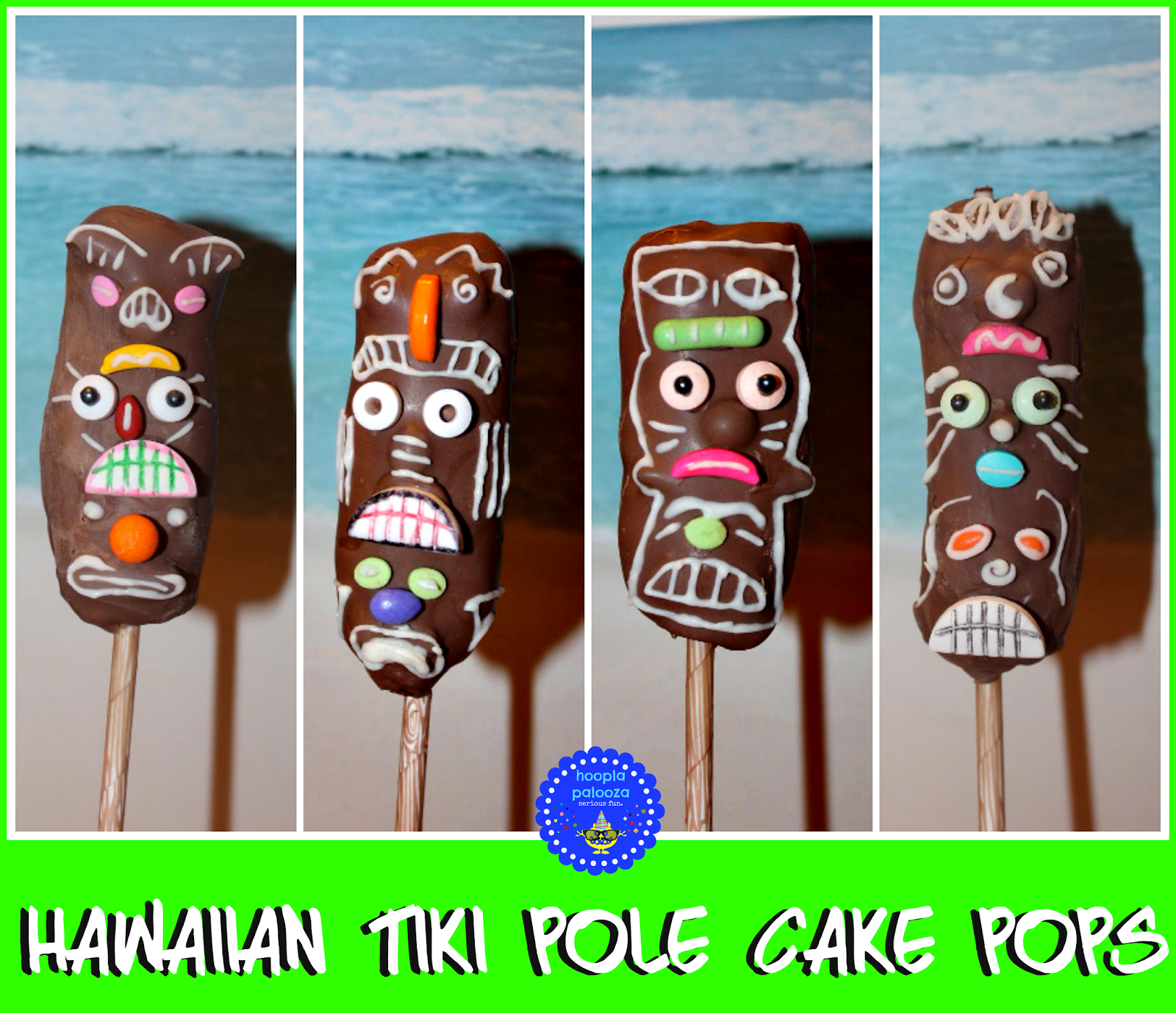 1 hawaiian tiki pole cake pops title hooplapalooza
